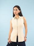 Vest with Zipper Closure