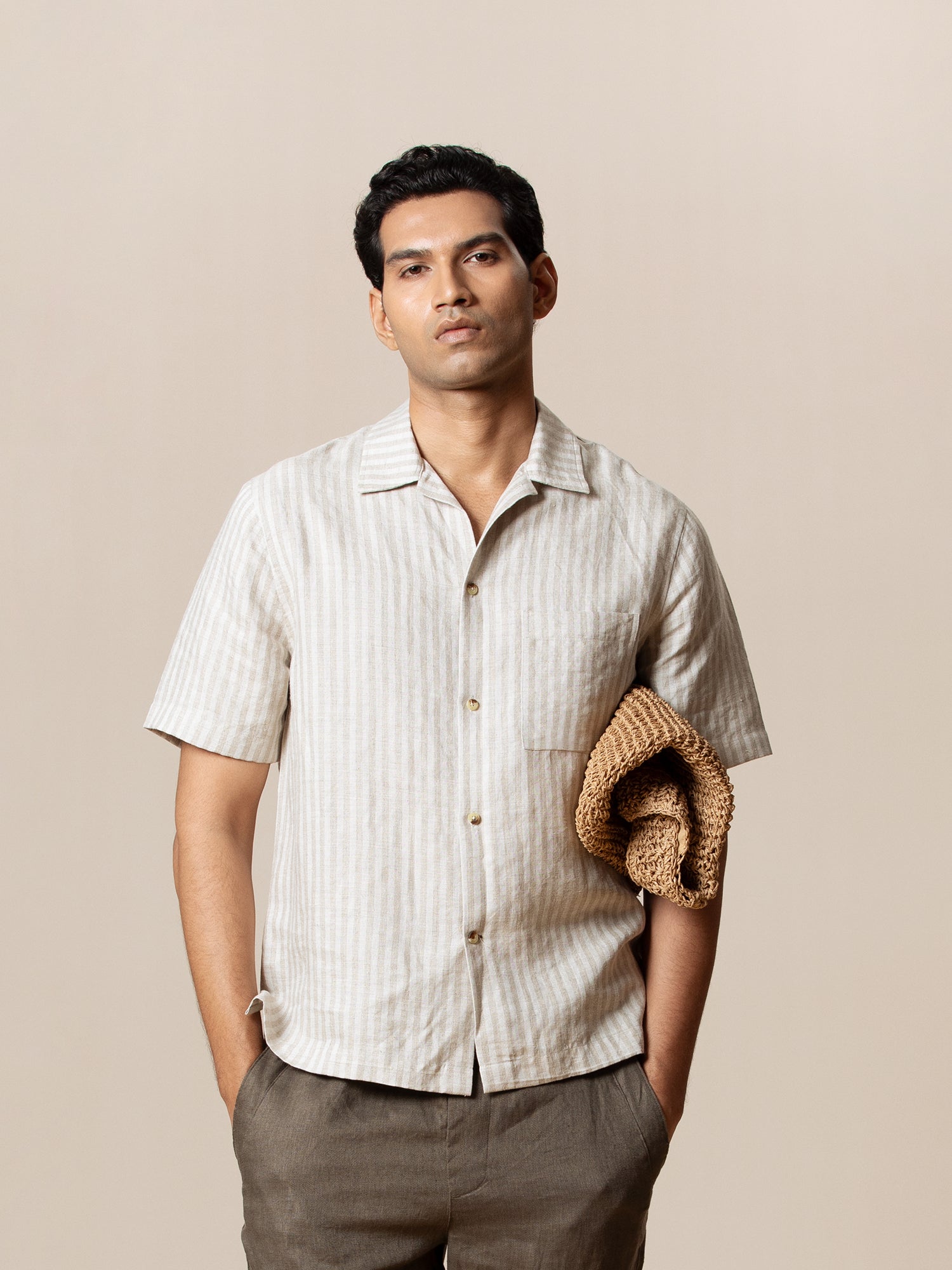 Short-sleeve Boxy Shirt