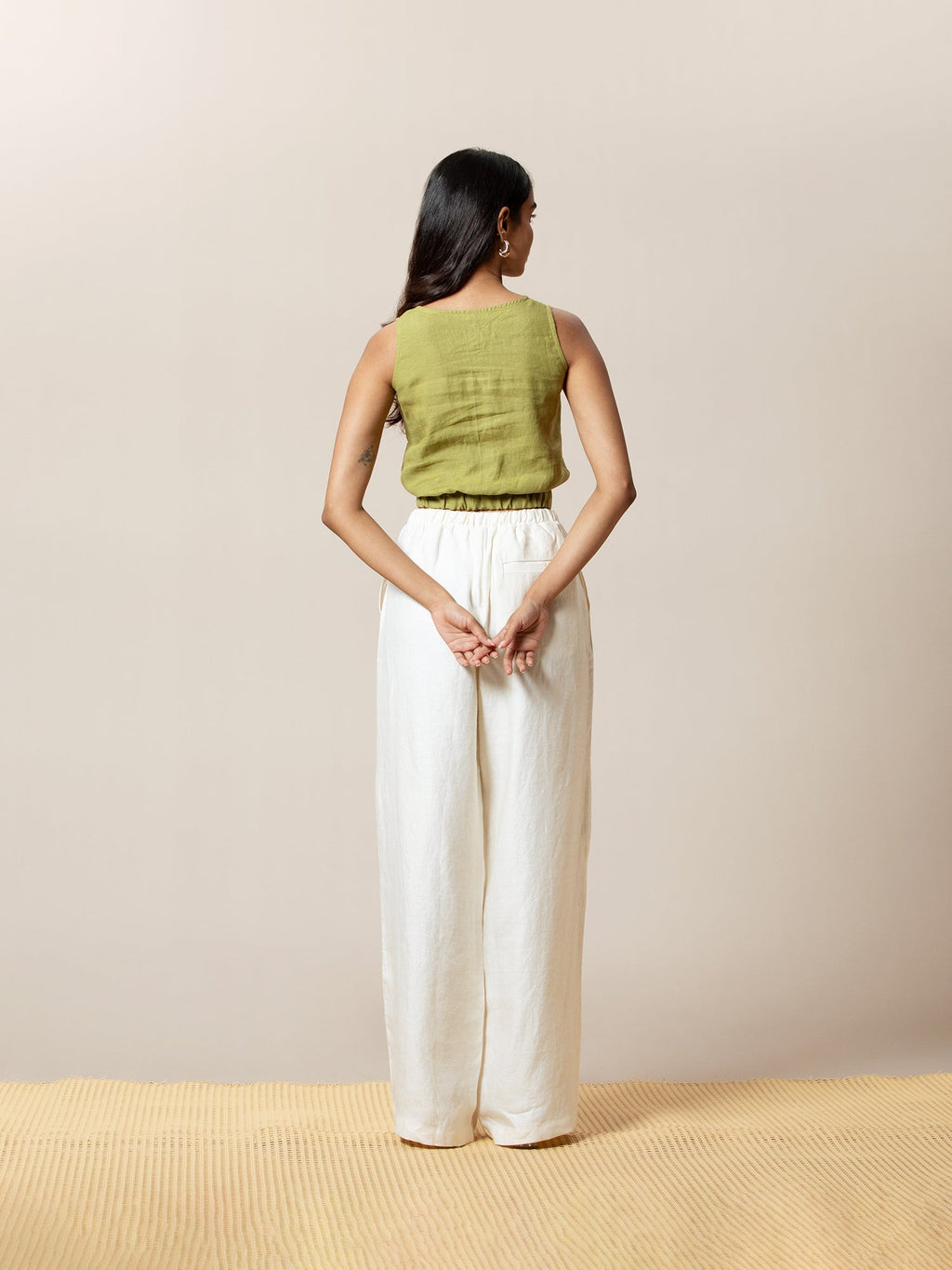 Boat neck Crop Top