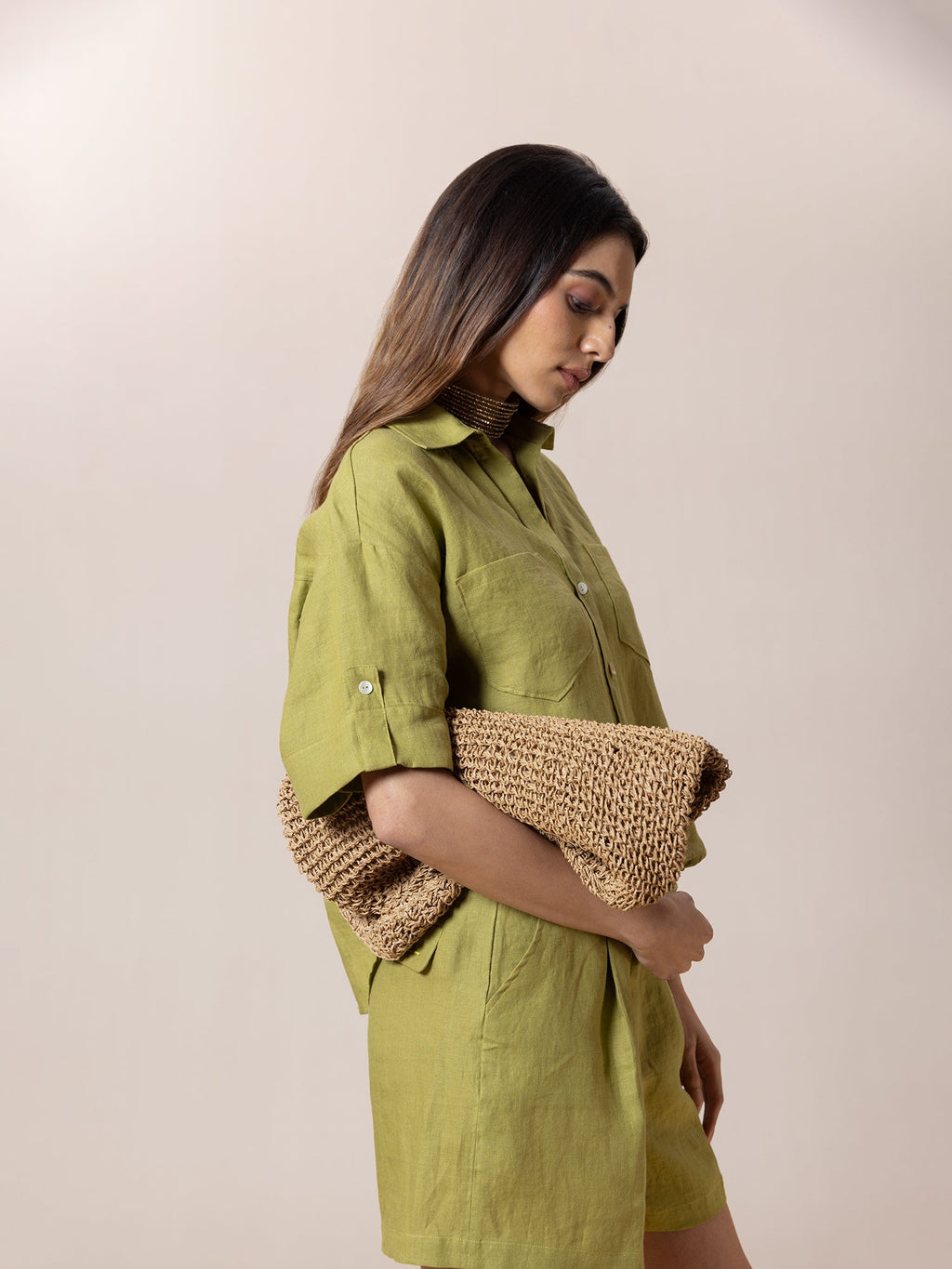 Short-sleeve Boxy Shirt