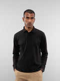 Full-sleeve lifestyle polo