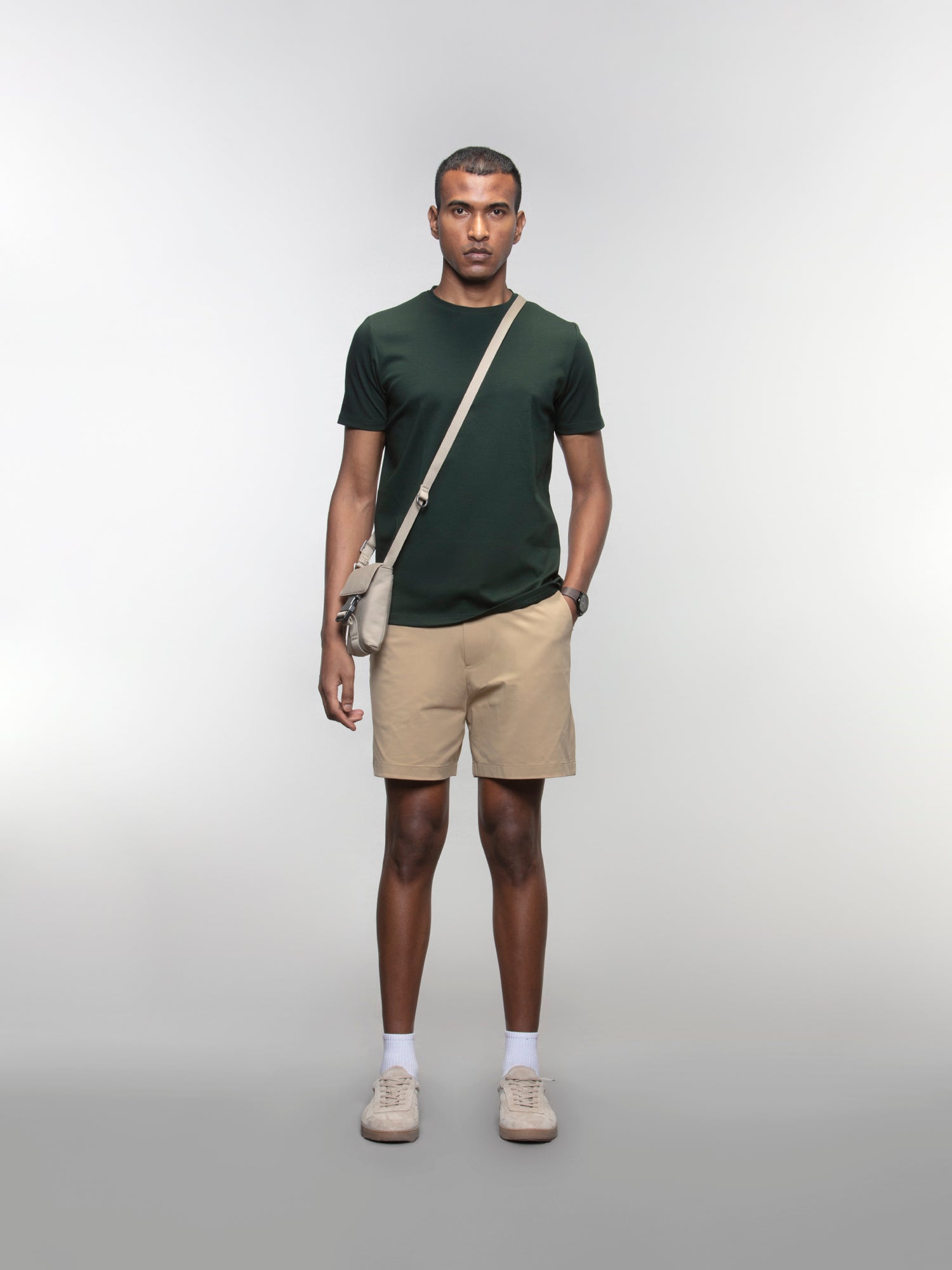 The crew neck tee