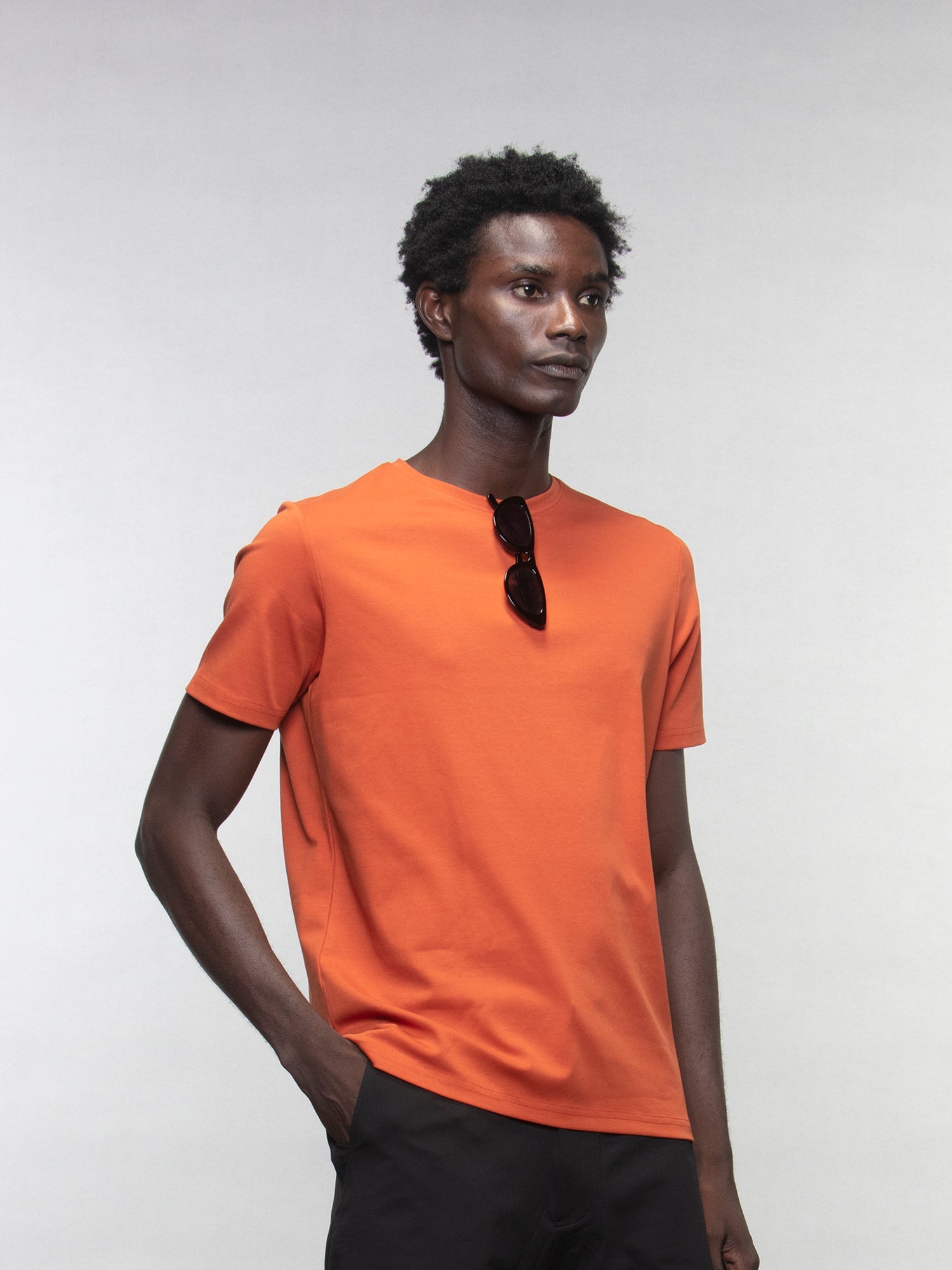 The crew neck tee
