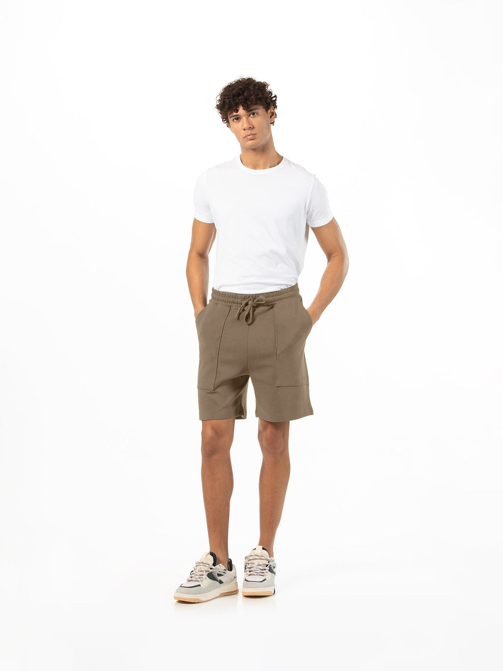 Three pocket sweatshorts