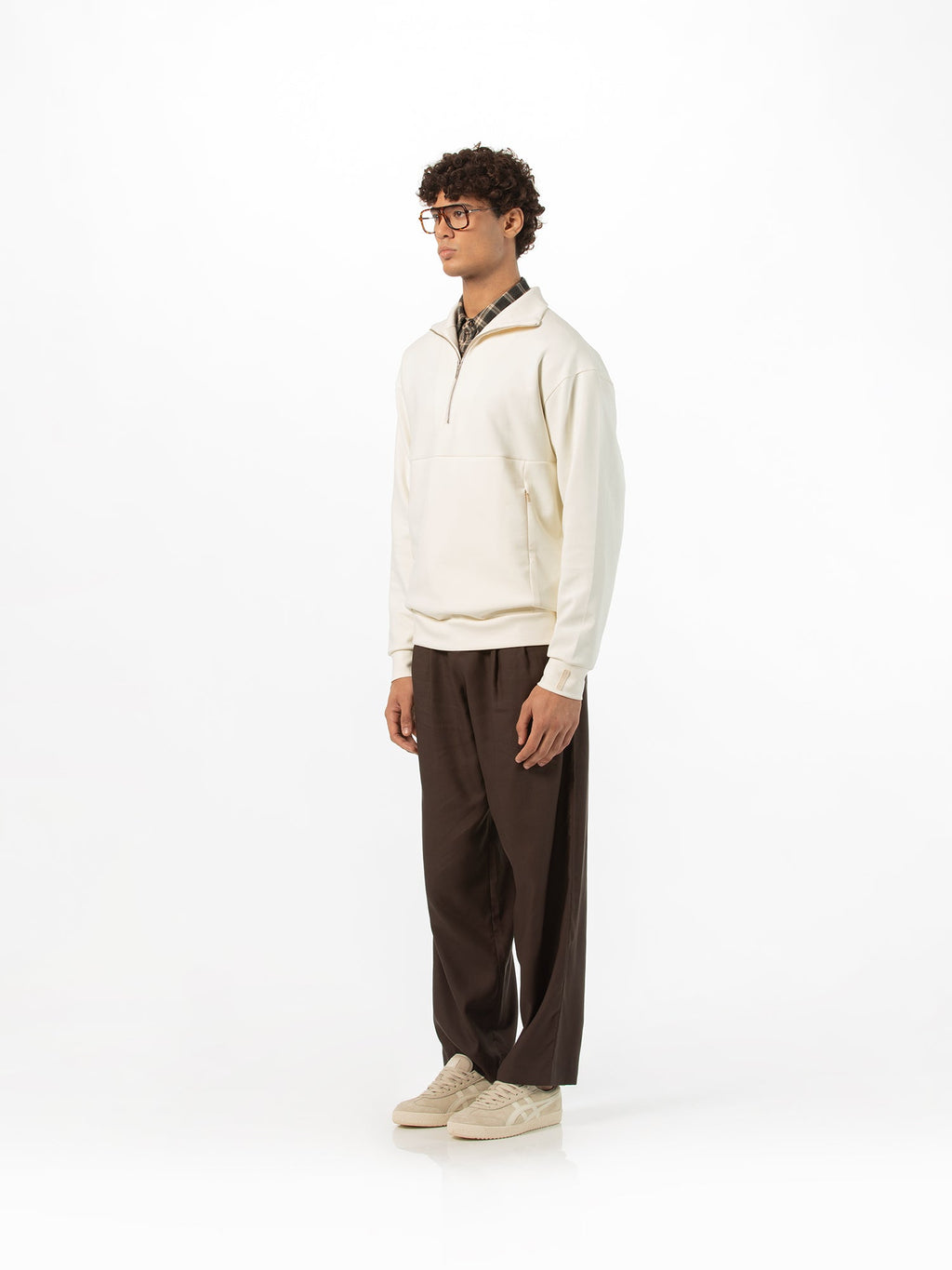Quarter-zip sweatshirt