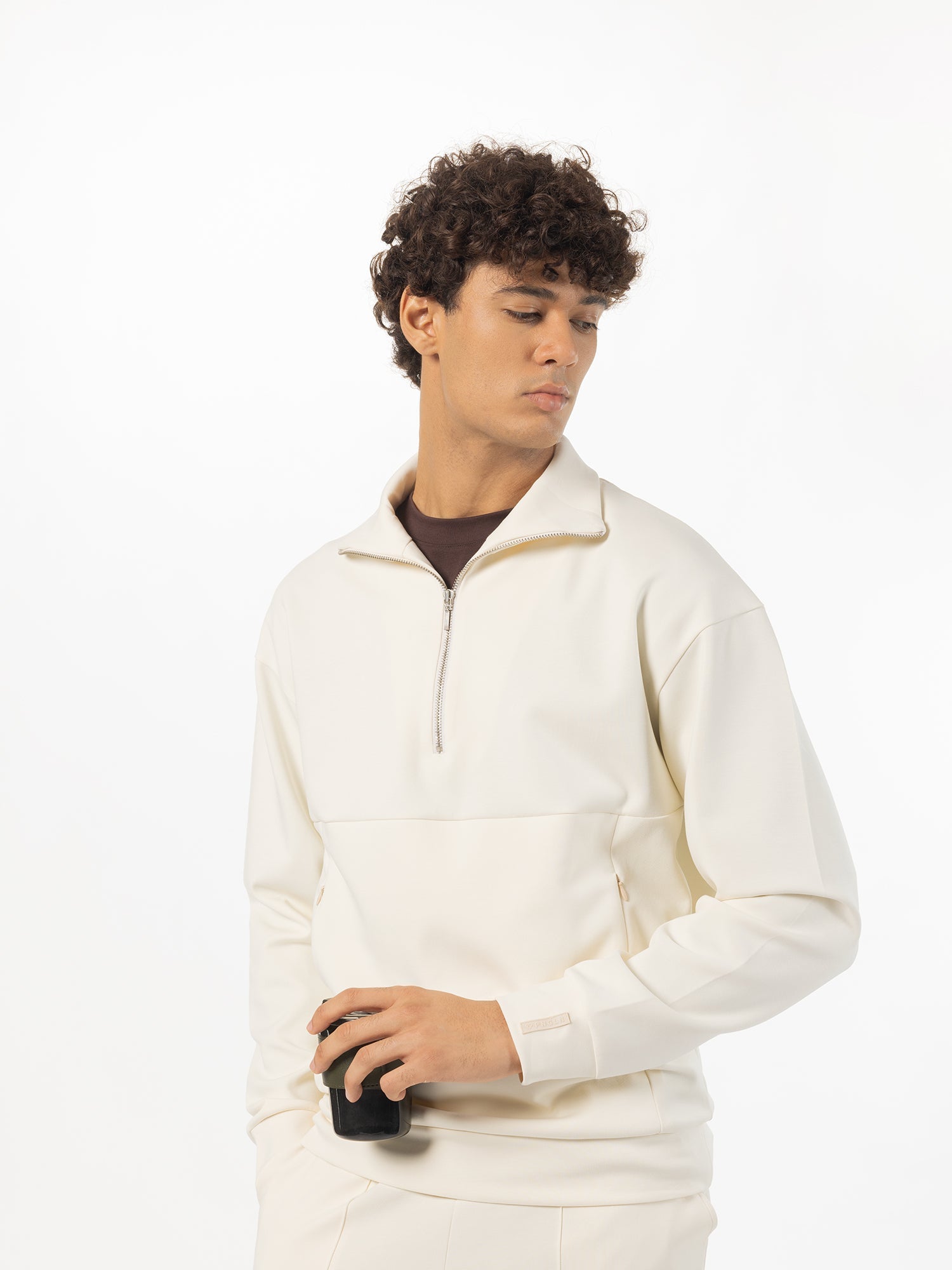 Quarter-zip sweatshirt