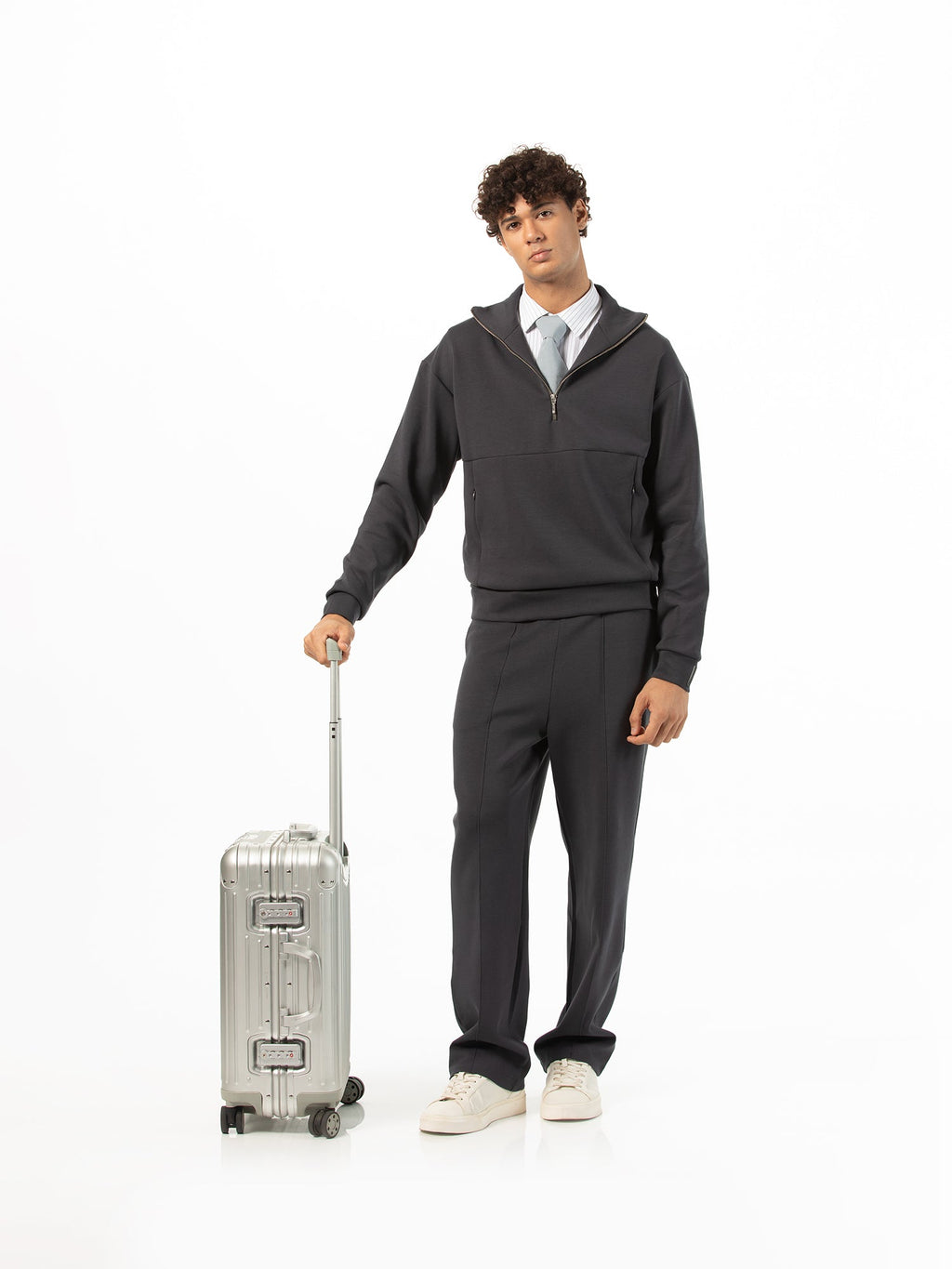 Quarter-zip sweatshirt