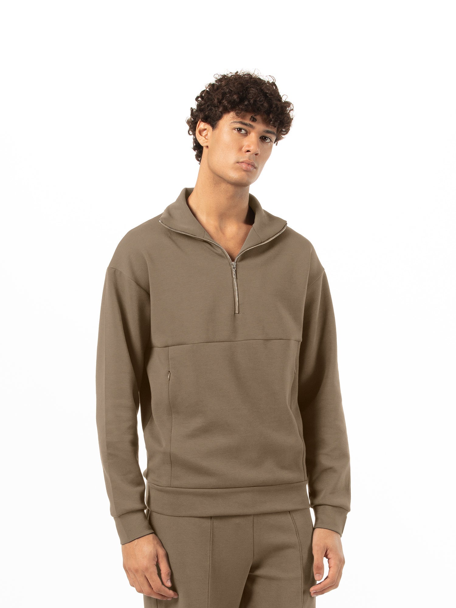 Quarter-zip sweatshirt