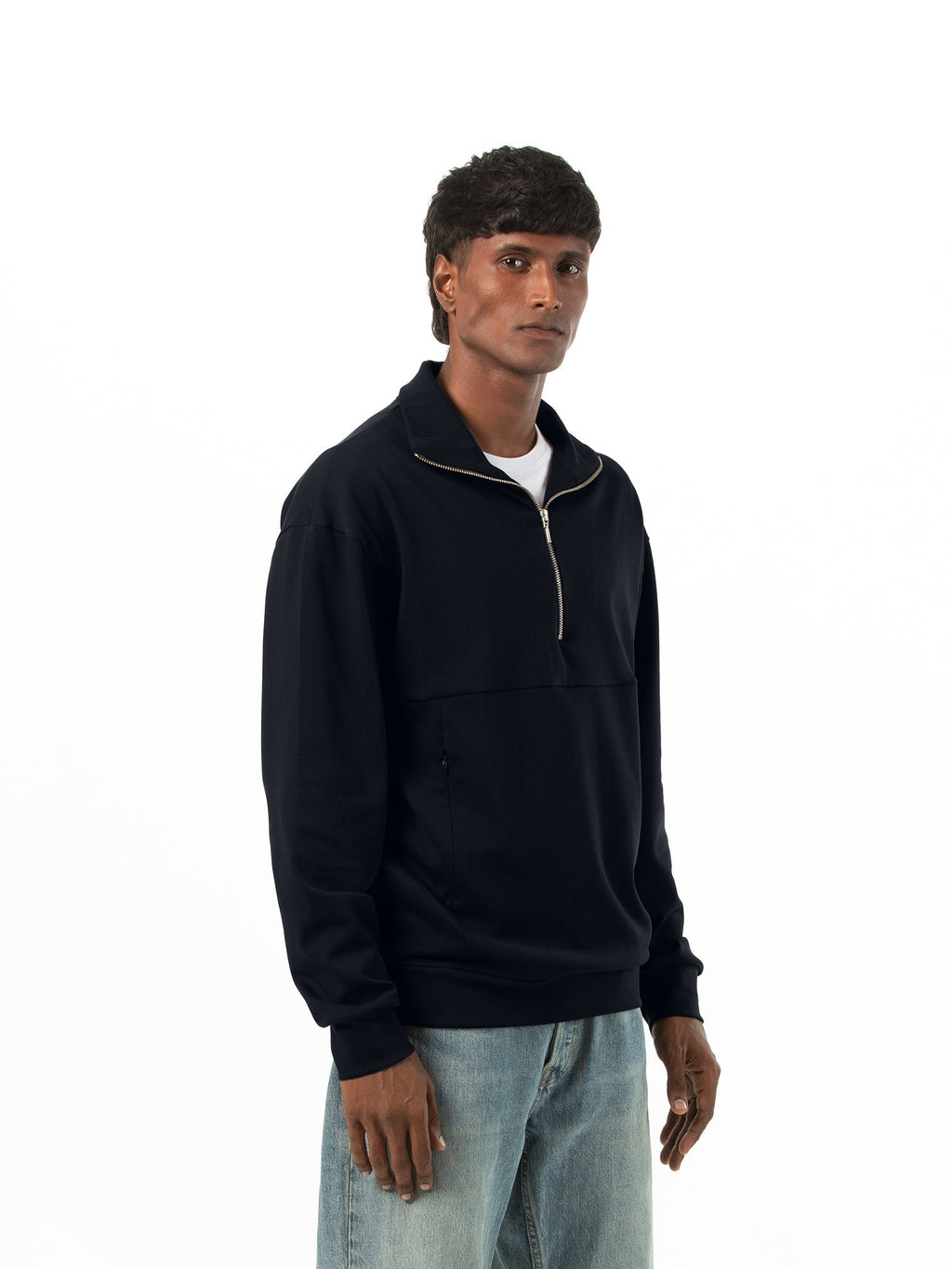Quarter-zip sweatshirt