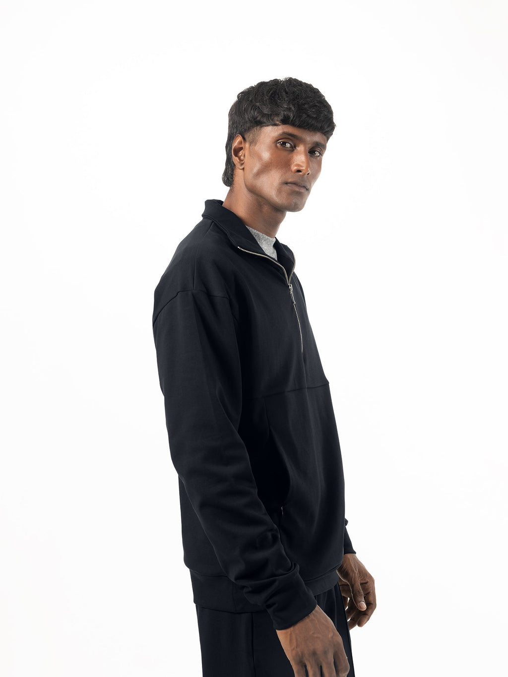 Quarter-zip sweatshirt