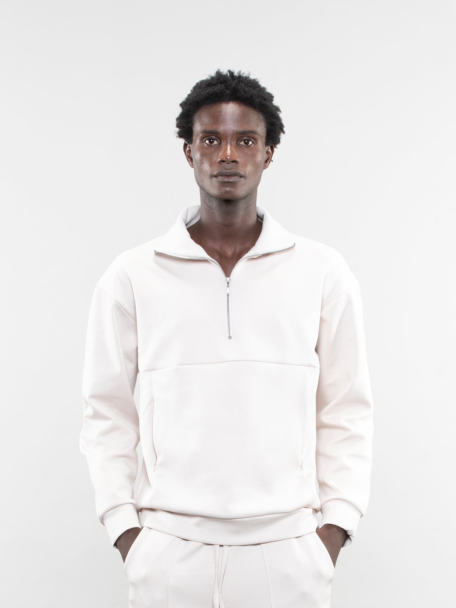 Quarter-zip sweatshirt