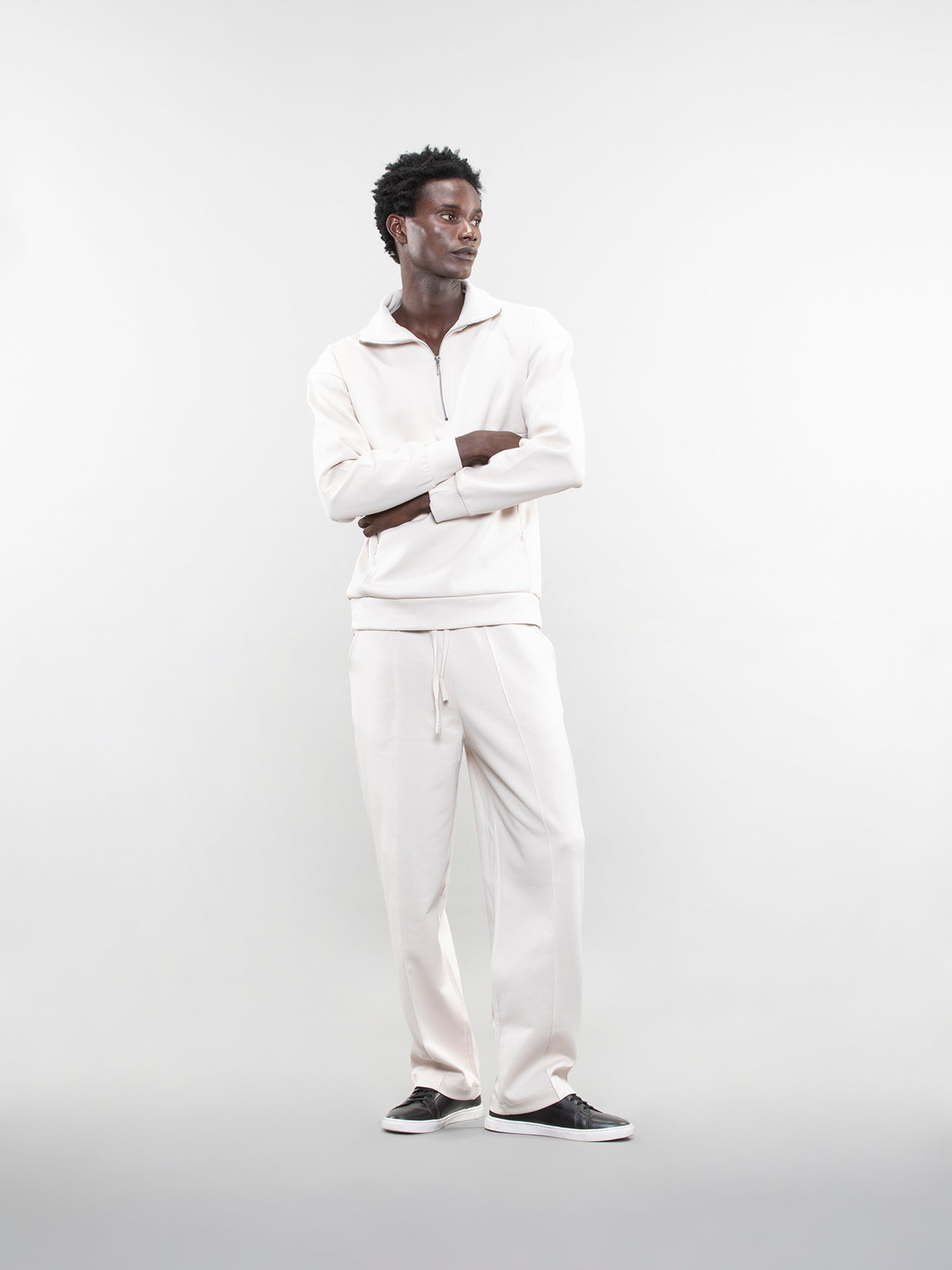 Quarter-zip sweatshirt
