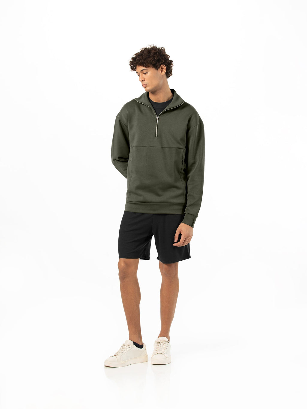 Quarter-zip sweatshirt