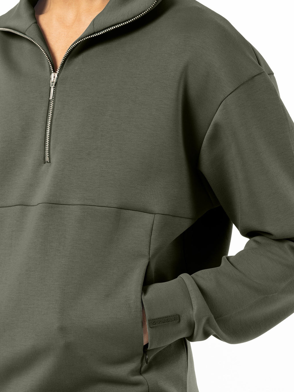 Quarter-zip sweatshirt