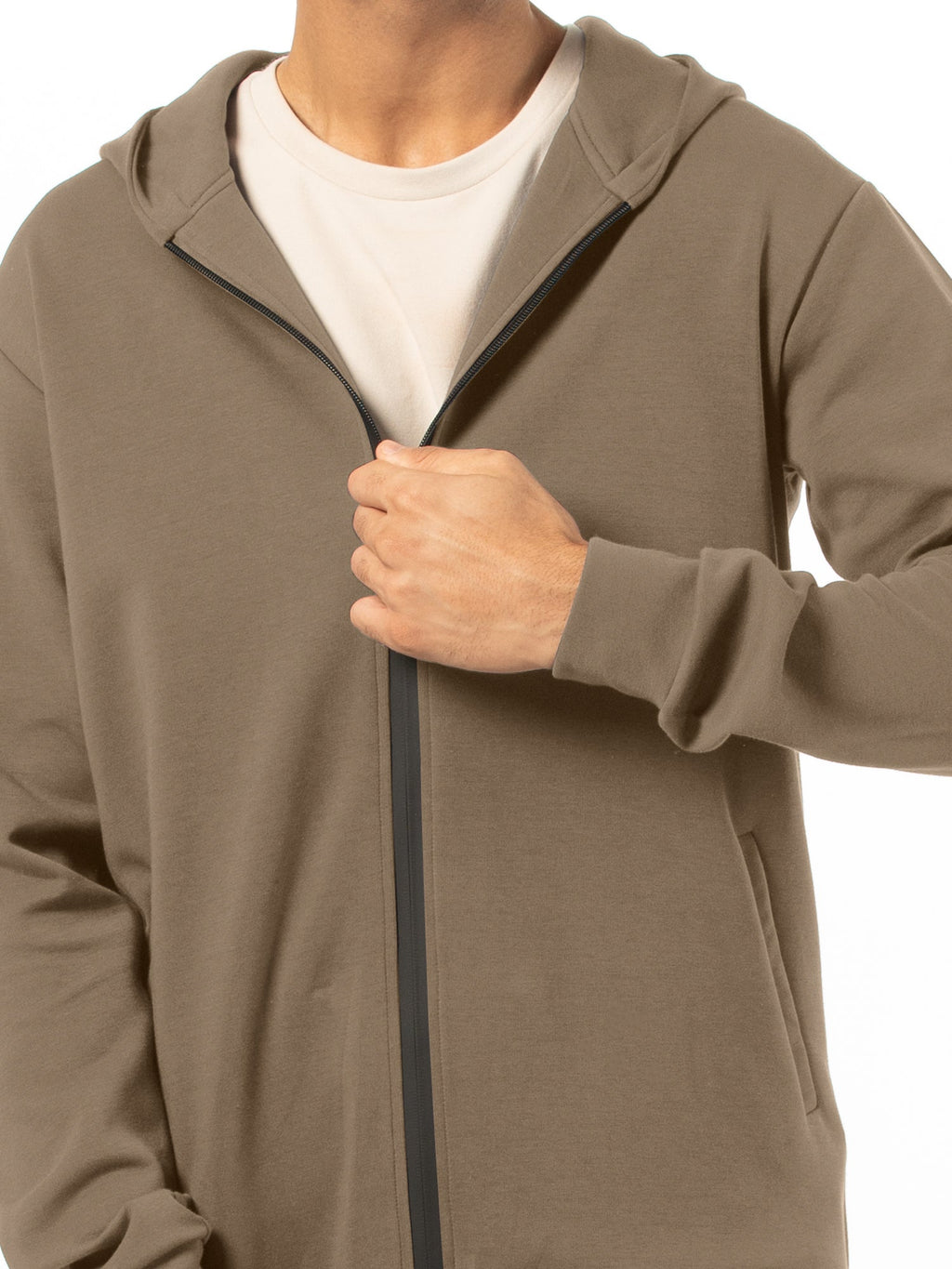 Zipper hoodie