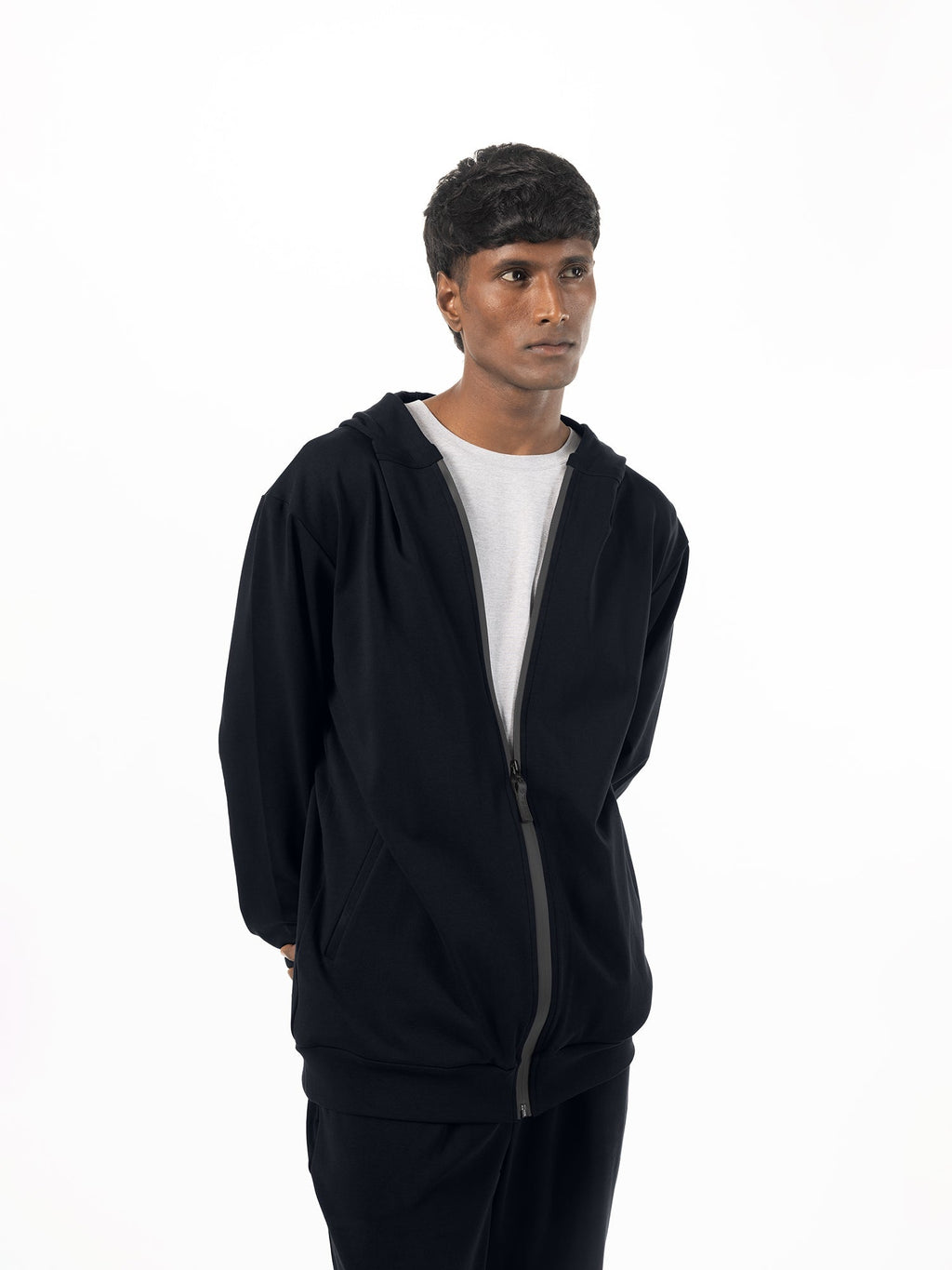 Zipper hoodie