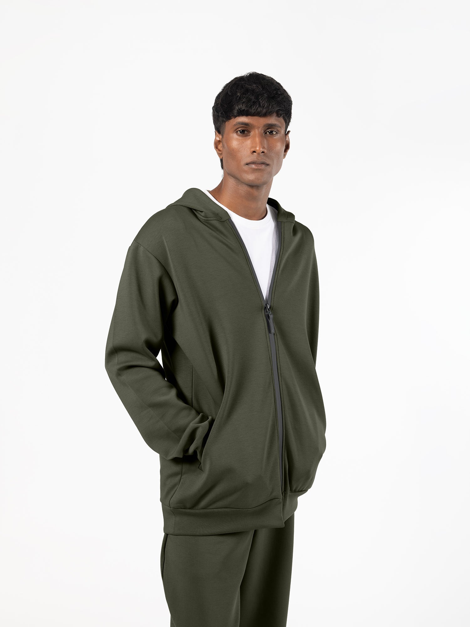 Zipper hoodie