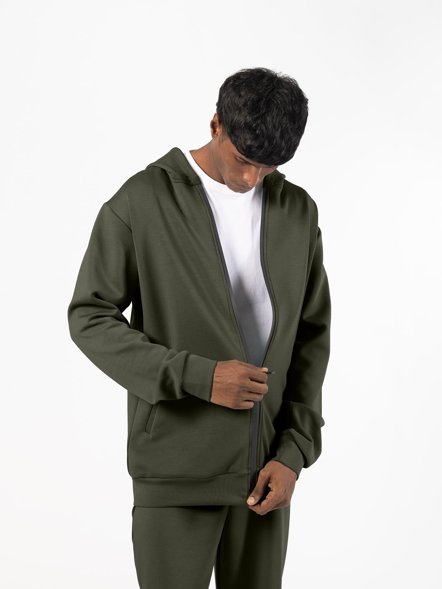 Zipper hoodie