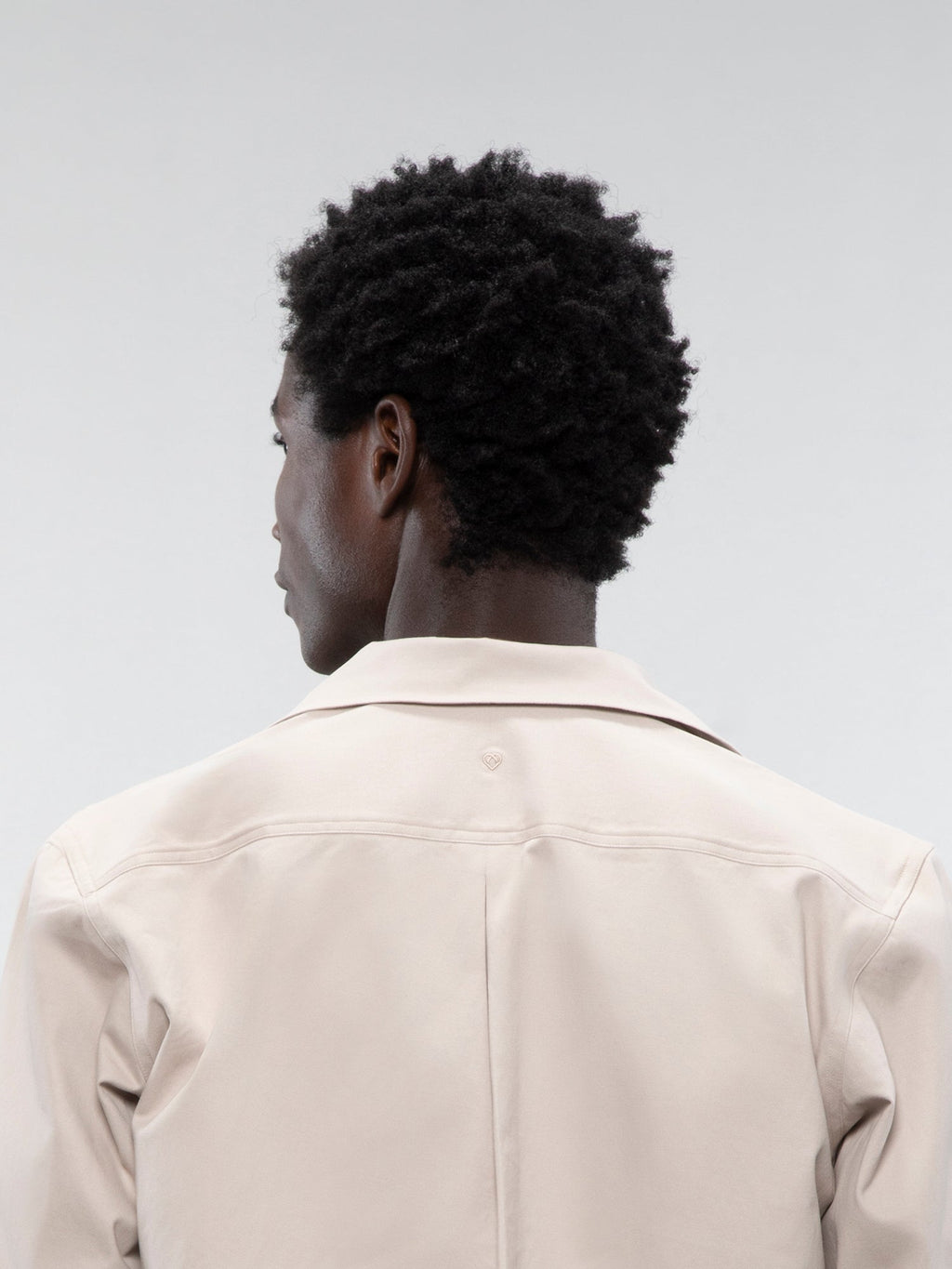 Camp collar overshirt