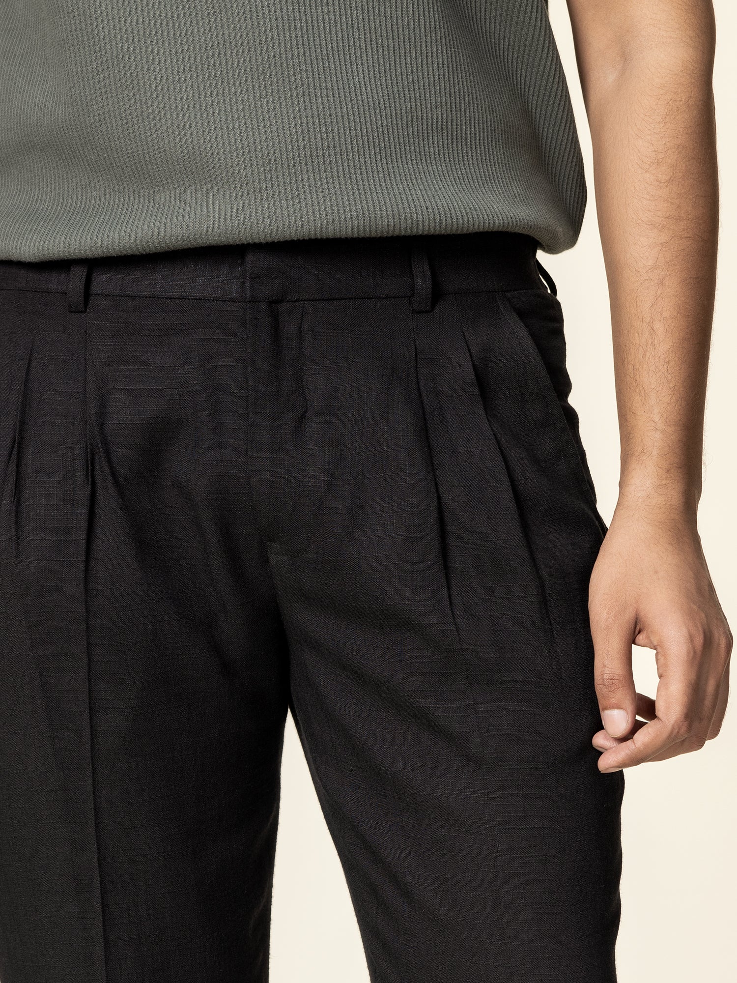 Double Pleat Trouser
