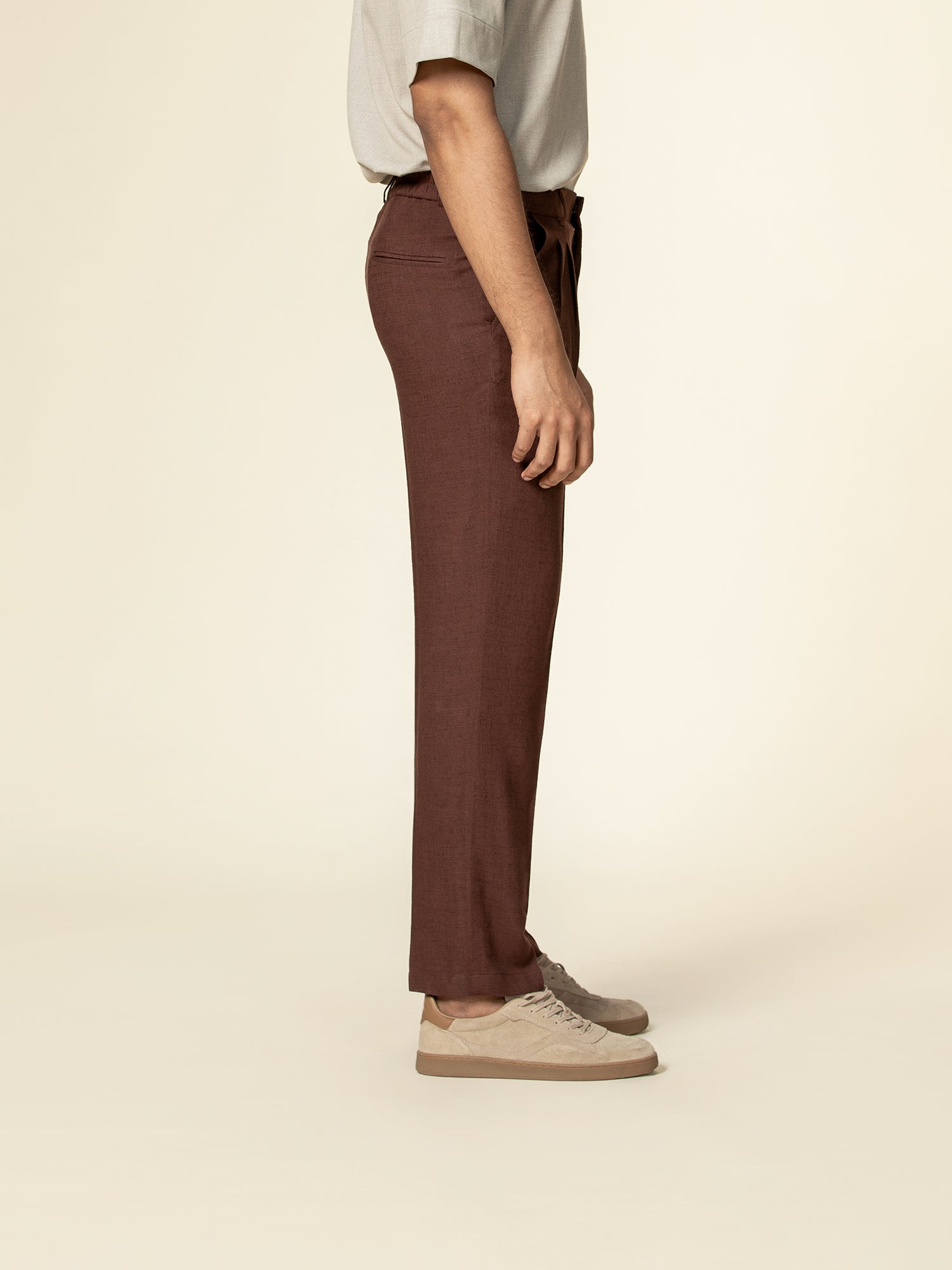 Double Pleat Trouser