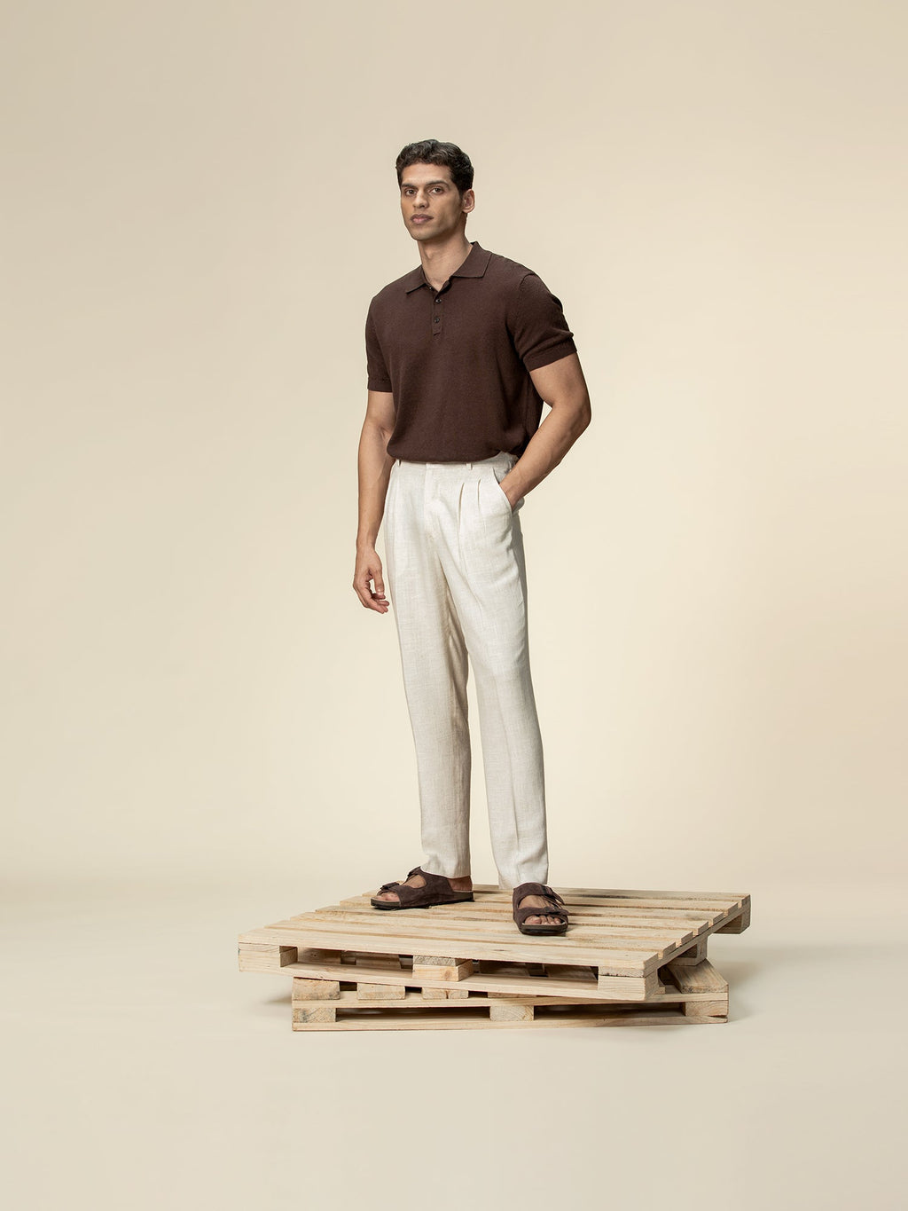 Double Pleat Trouser