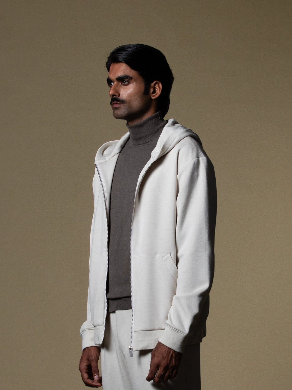 Thermal Zipper Hoodie