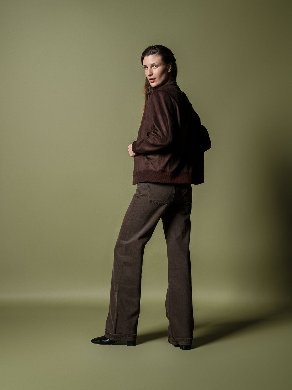 Suede Bomber