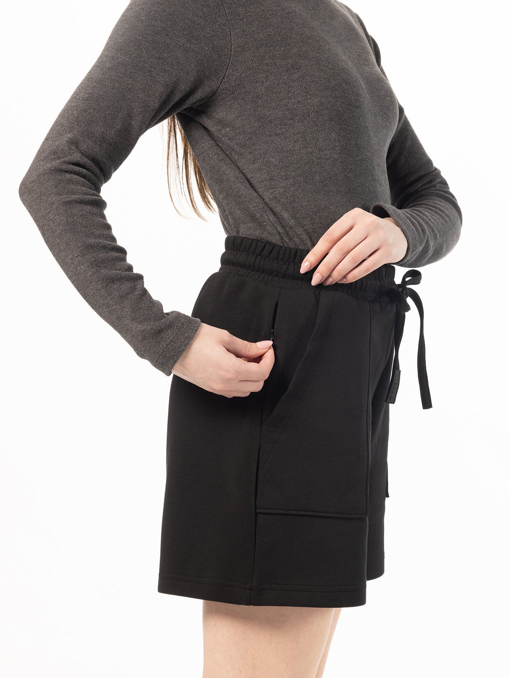 Three pocket sweatshorts