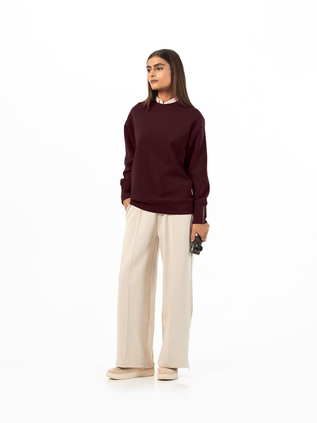Crewneck sweatshirt