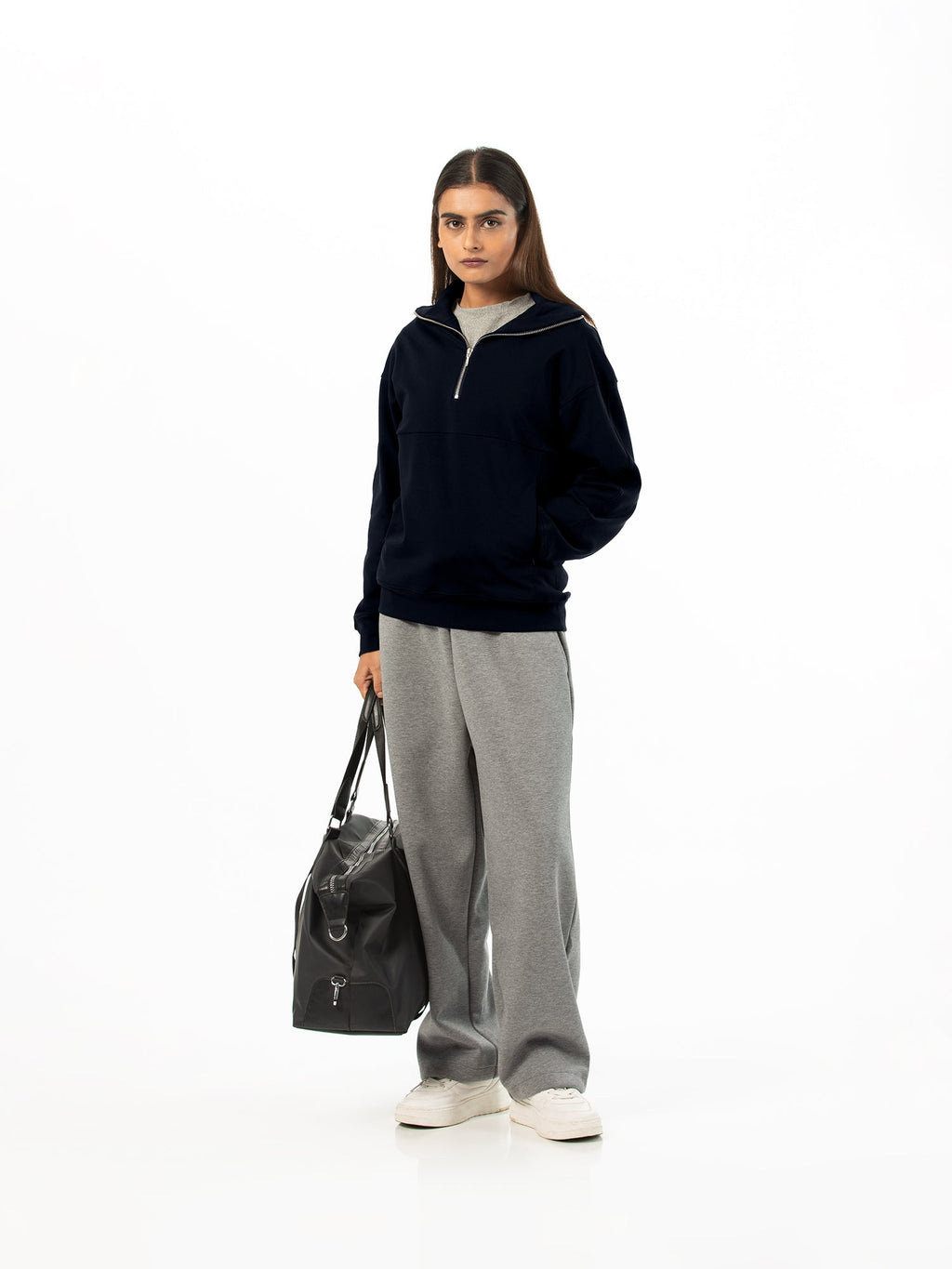 Quarter-zip sweatshirt