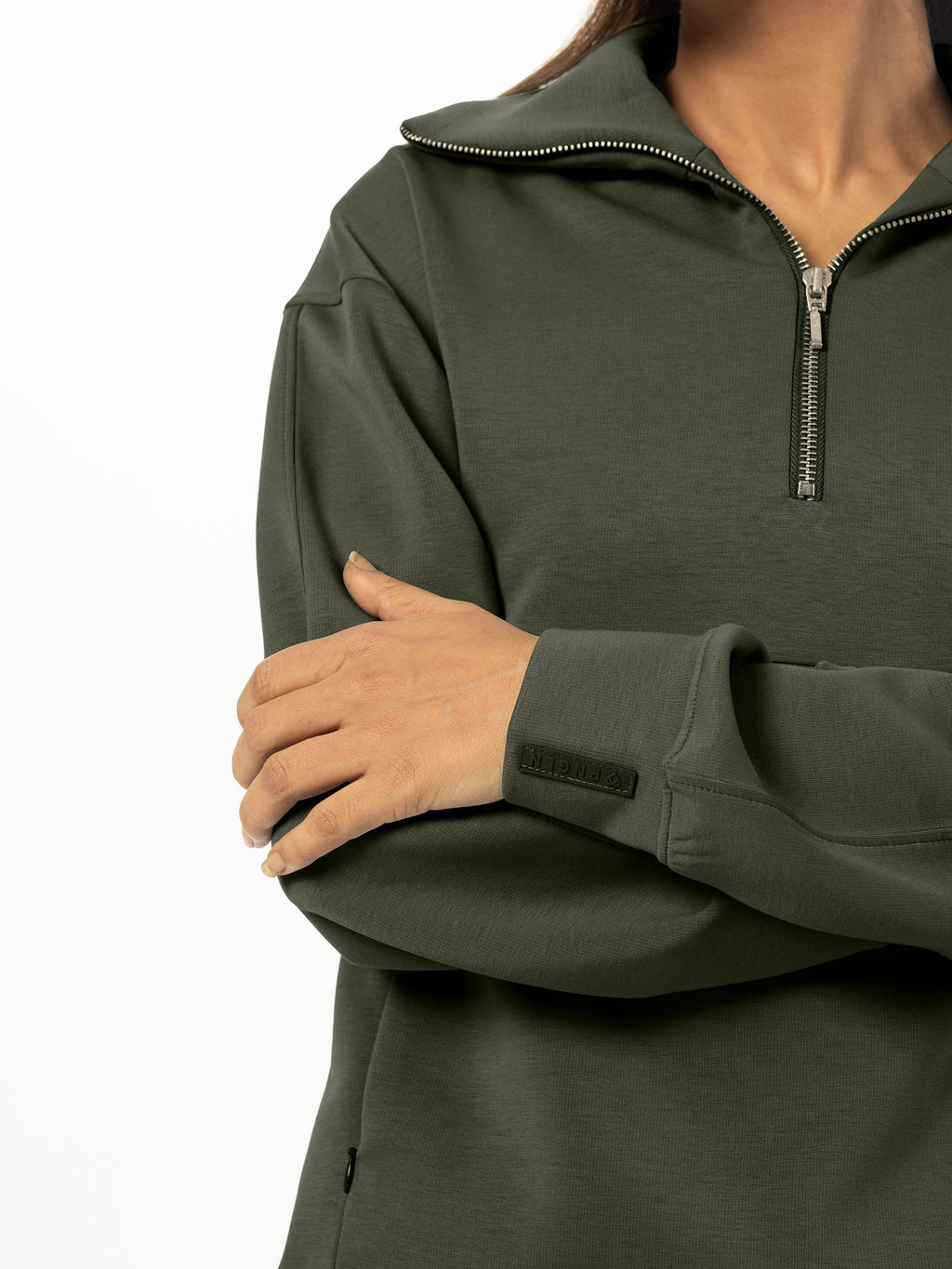 Quarter-zip sweatshirt