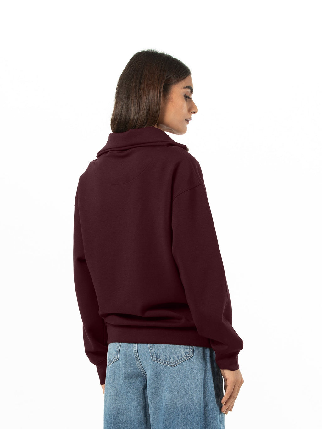 Quarter-zip sweatshirt