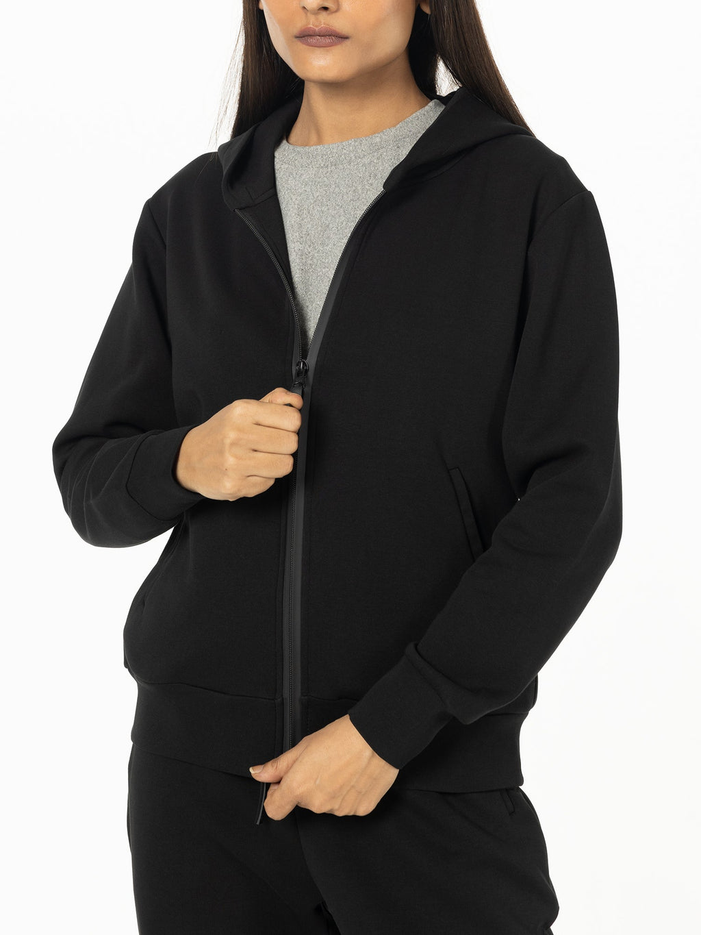 Zipper hoodie