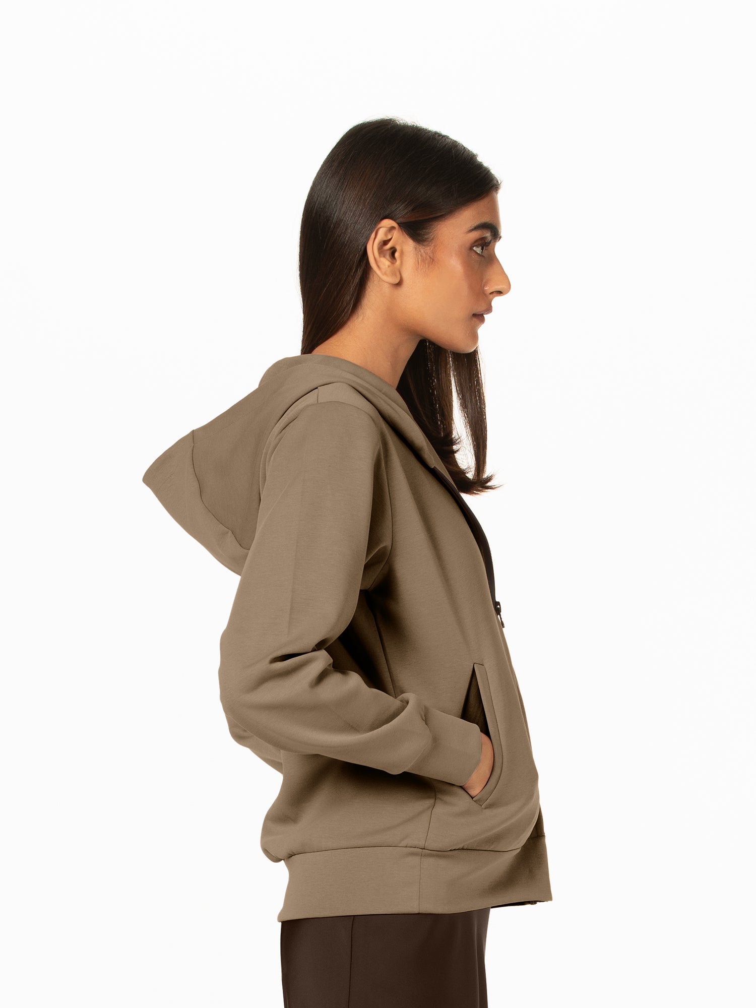 Zipper hoodie