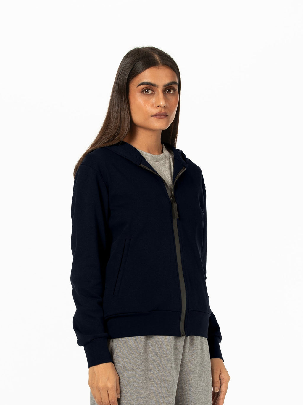 Zipper hoodie