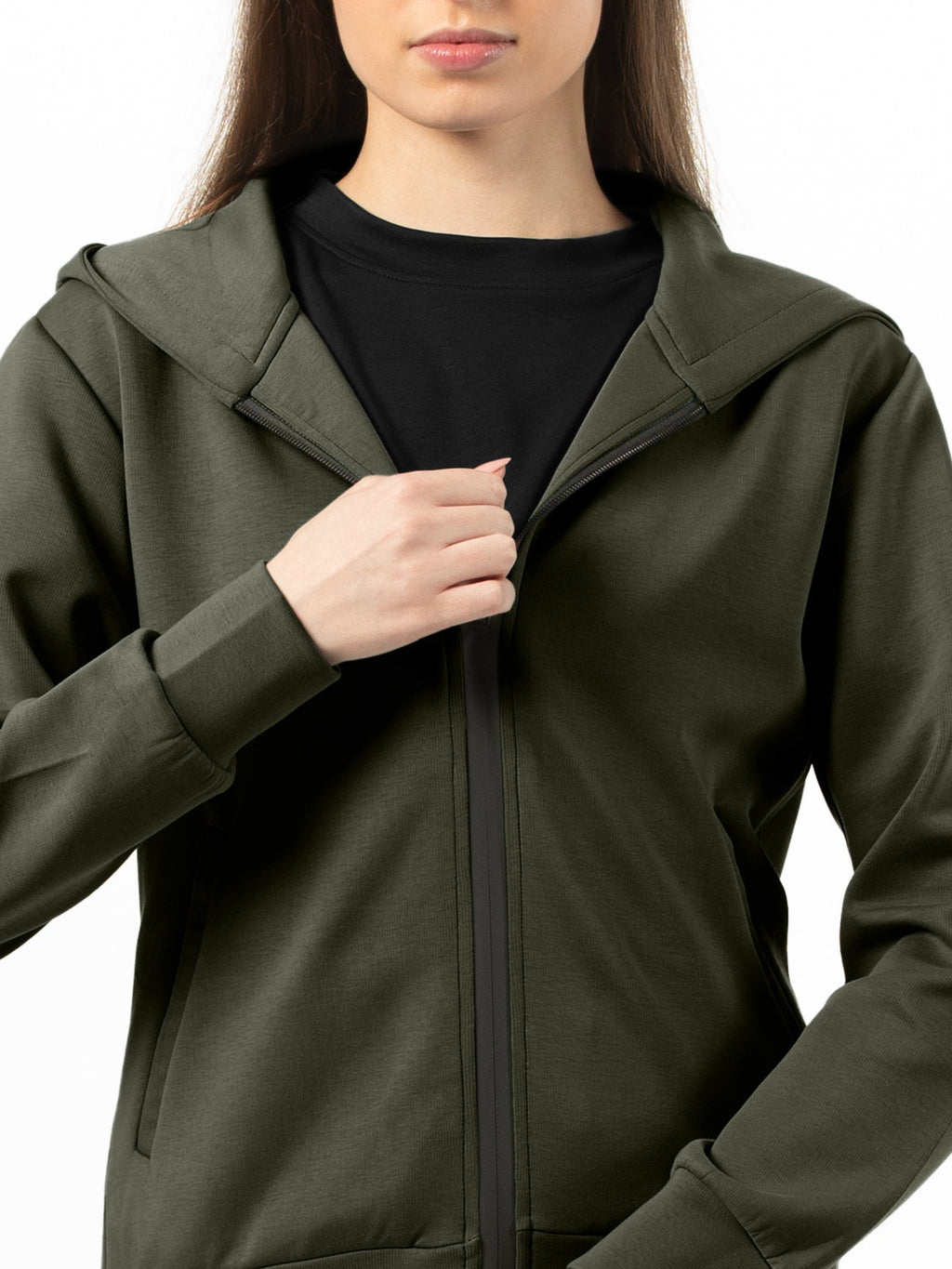 Zipper hoodie