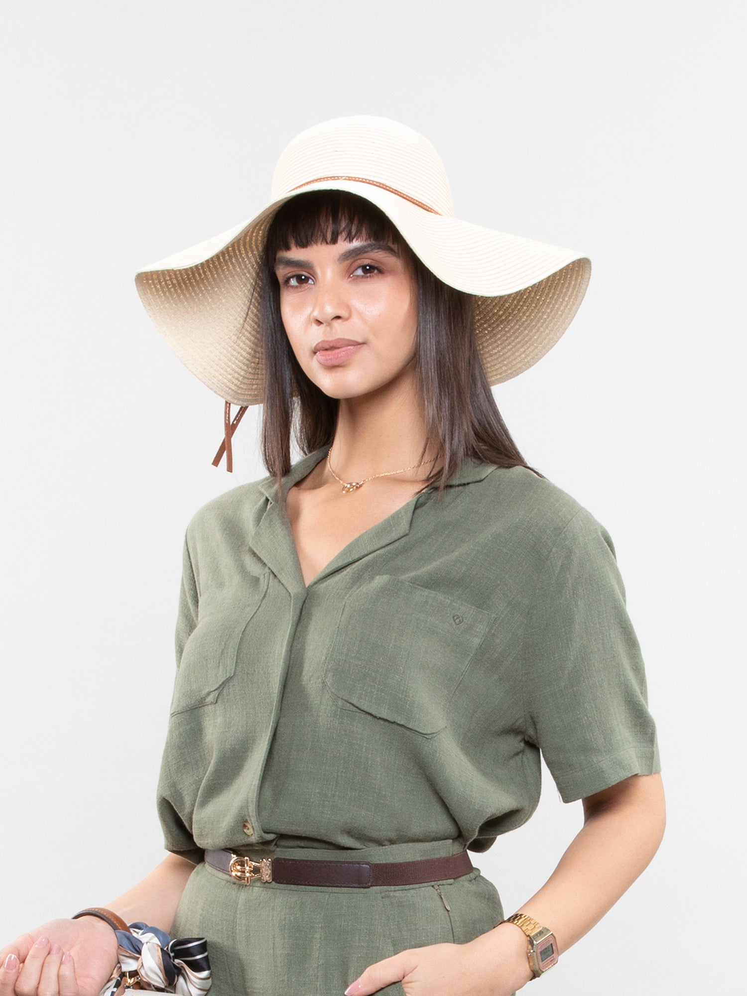 Short-sleeve relaxed shirt